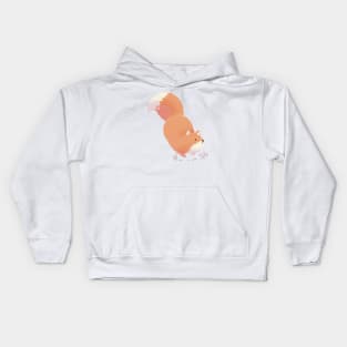 Fox jumping Kids Hoodie